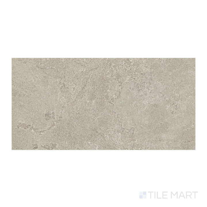 Tile surface capture of Dorset R11 Tortora 24x48 Textured Porcelain Tile blending rich taupe hues with a gritty R11 texture for safety and aesthetic.