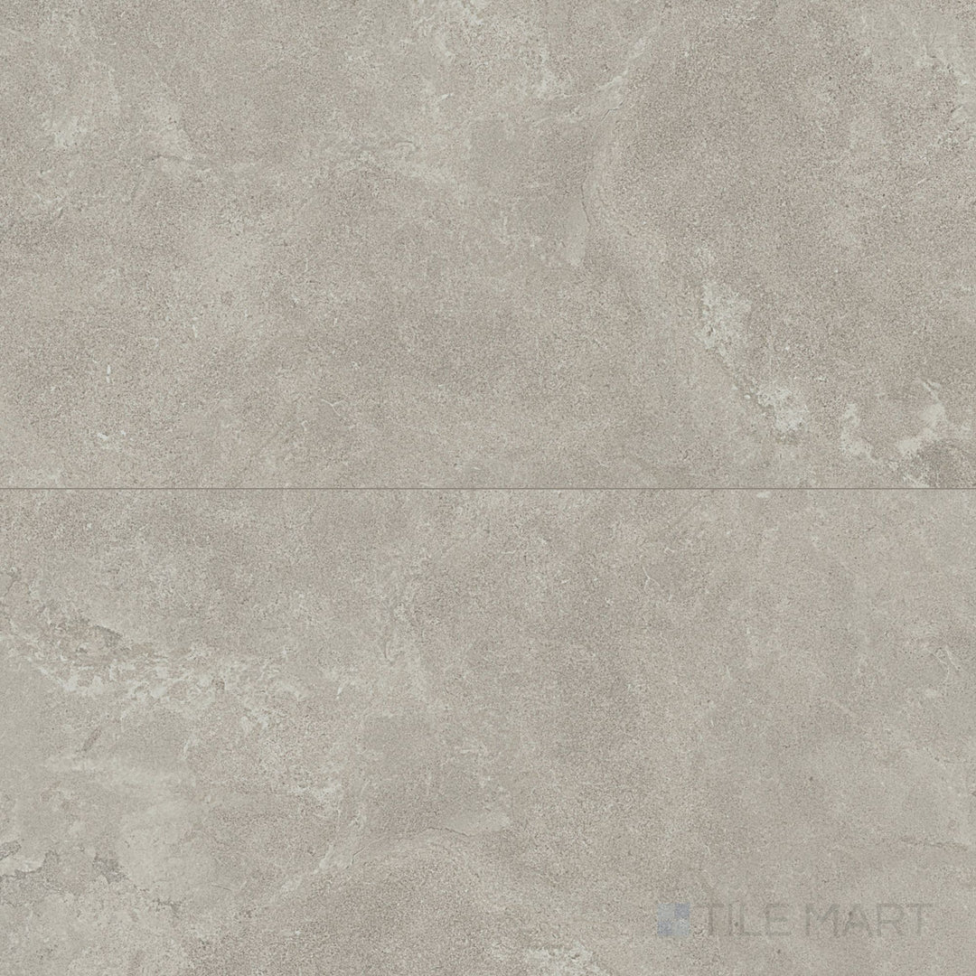 Surface view of Dorset R11 Cenere 24x48 Textured Porcelain Tile showing modern gray tone, structured anti-slip texture, and a matte finish perfect for outdoor or commercial use.