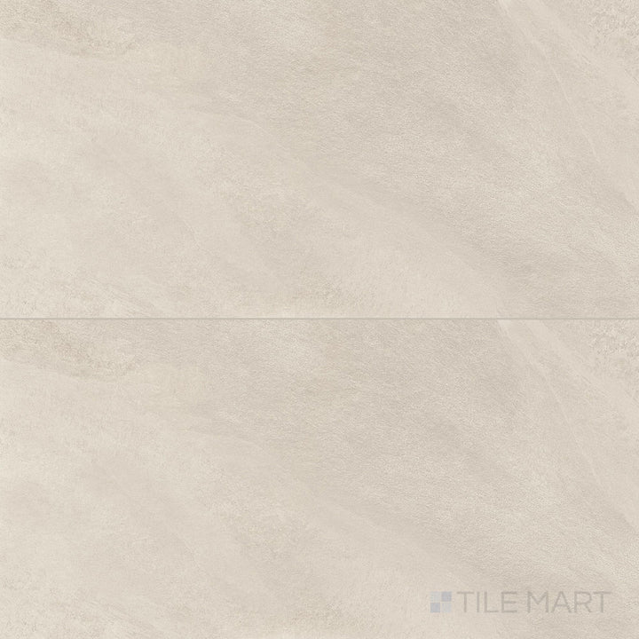 Product overview of Hurricane R11 Grip Sand 12x24 Textured Porcelain Tile showing warm sand tones, anti-slip textured surface, and durable porcelain body.