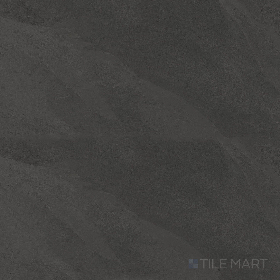 Overview of Hurricane R11 Grip Smoke 24x24 Textured Porcelain Tile featuring bold charcoal gray tones, R11 anti-slip surface, and matte texture for safety and style.