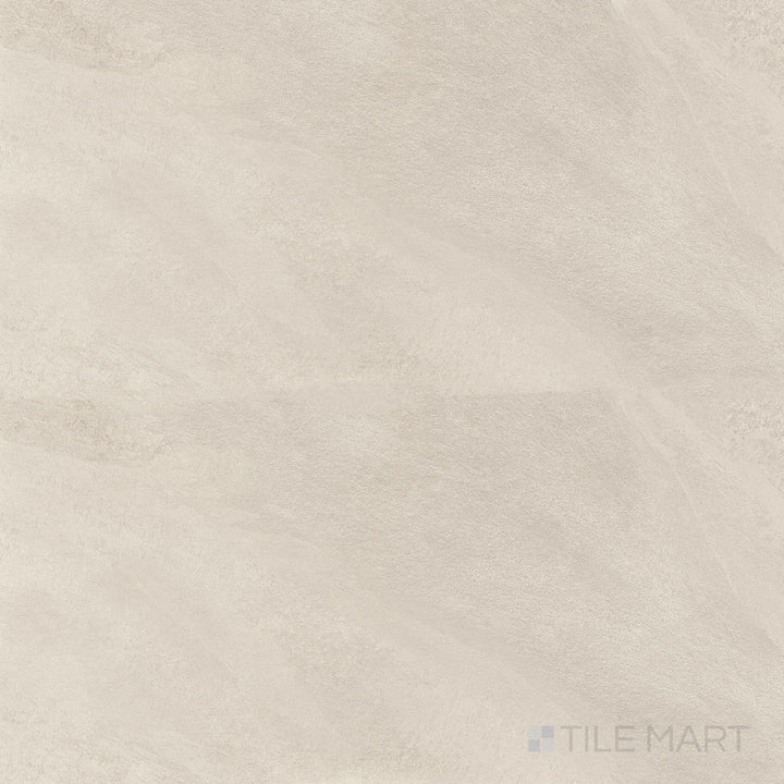Product overview of Hurricane Sand 48x48 Matte Porcelain Tile showcasing warm natural tones, soft texture, and contemporary matte surface ideal for large floors.
