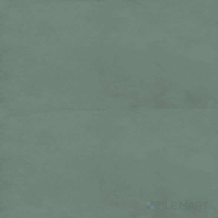 Surface view of Nuances Giada 24x48 Matte Porcelain Tile with rich jade-green color, smooth porcelain finish, and understated texture ideal for accent areas.