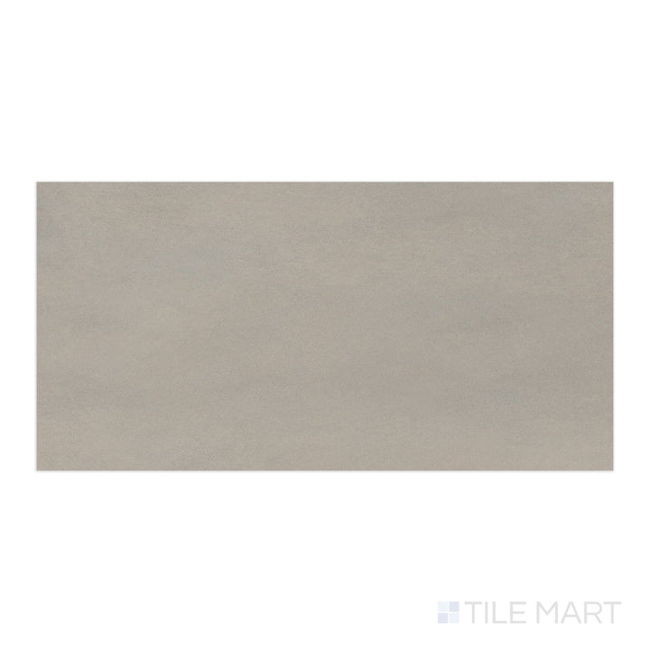 Straight-on capture of Nuances Tortora 24x48 Matte Porcelain Tile, showcasing a warm taupe tone and elegant matte finish suitable for neutral palettes.