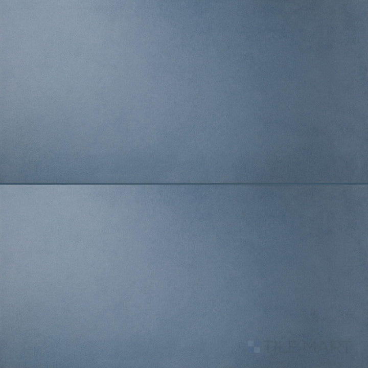 Overview of Nuances Cielo 24x48 Matte Porcelain Tile with a soft sky-blue tone, smooth matte surface, and subtle movement ideal for calming, contemporary spaces.