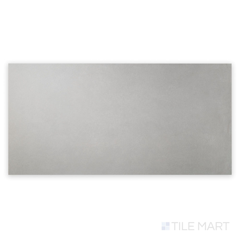 Flat-top perspective of Nuances Grigio 24x48 Matte Porcelain, capturing a balanced gray palette ideal for modern minimalistic spaces.