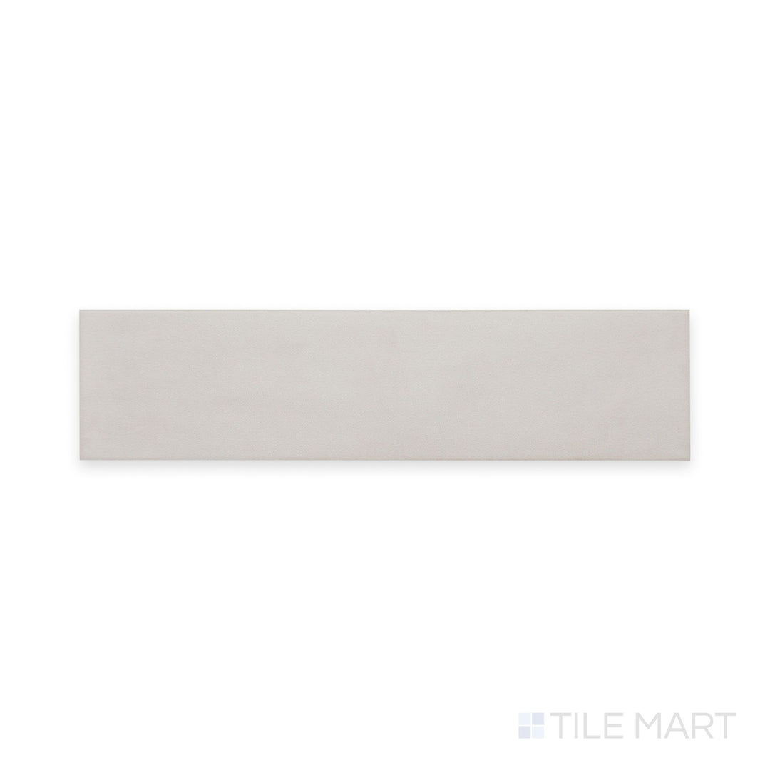 Aerial look at Passaggi Grey 2x9 Matte Porcelain, emphasizing elongated tile proportions in a soft grey tone, perfect for urban-chic and industrial interiors.