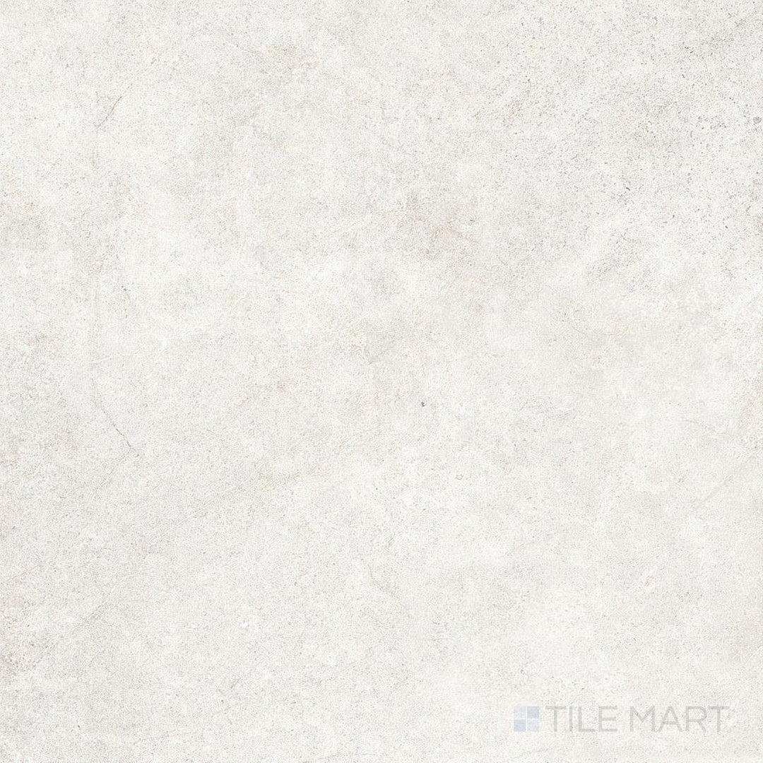 Product overview of Richmond Ivory 39x39 Matte Porcelain Tile showcasing its large-format design, creamy white color, and matte surface ideal for open modern spaces.
