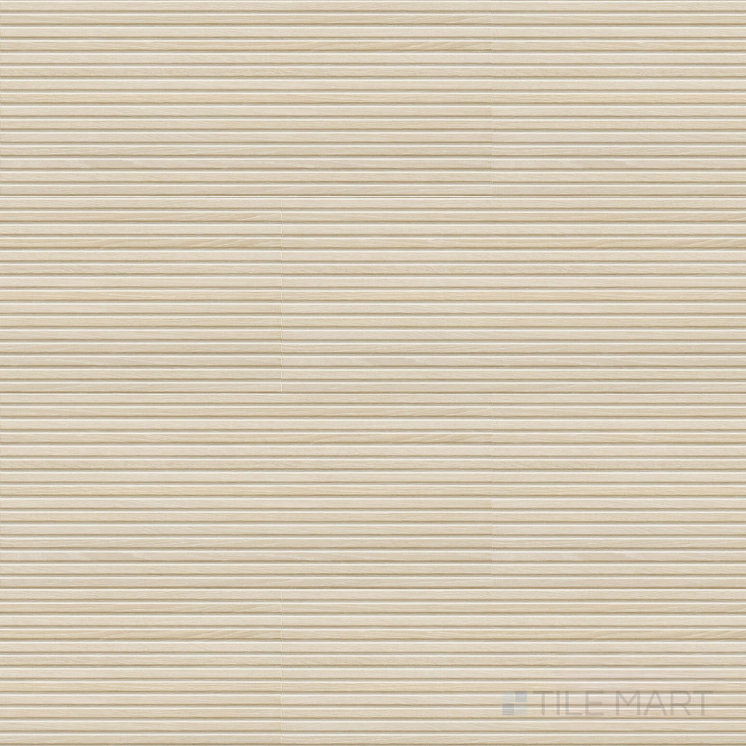 Product overview of Valkiria Esir Deco Maple 12x30 Matte Ceramic Tile showcasing soft maple coloring, decorative detailing, and a matte finish perfect for modern wall design.