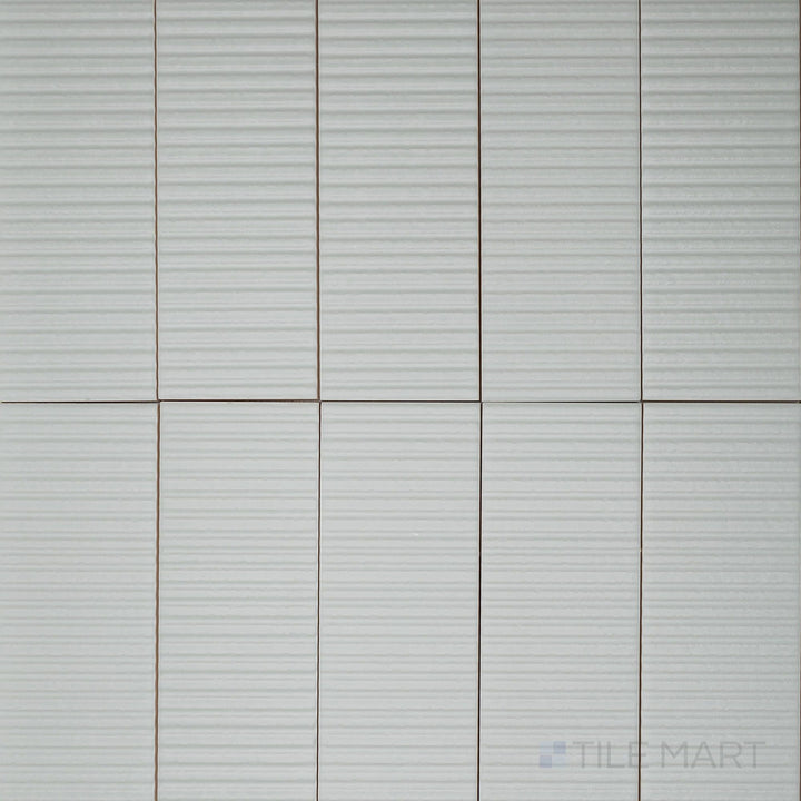 Product overview of Van Decor Verde 3x12 Matte Ceramic Tile highlighting artistic patterning, deep green shade, and matte surface for striking interiors.