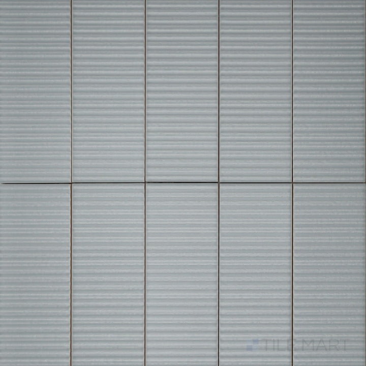 Overview of Van Decor Oliva 3x12 Matte Ceramic Tile with earthy olive color, decorative detailing, and smooth matte finish ideal for creative installations.