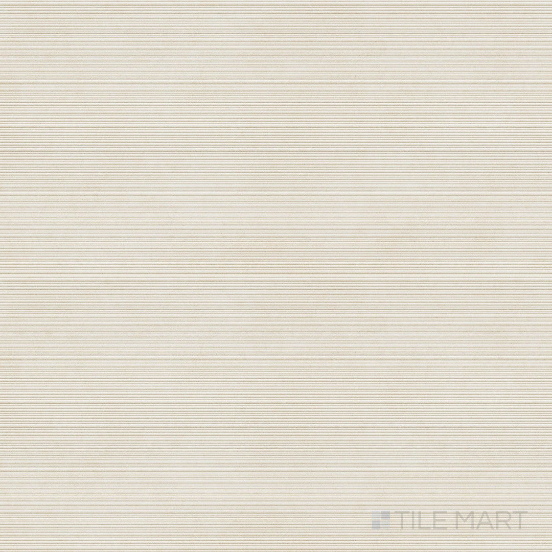 Overview of Nuances Ribbed Bianco 24x48 Matte Porcelain Tile – sophisticated white tile with linear ribbed texture and matte finish, ideal for stylish walls and floors