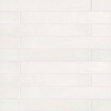 Allora White 3X24 Matte Glazed Porcelain Tile