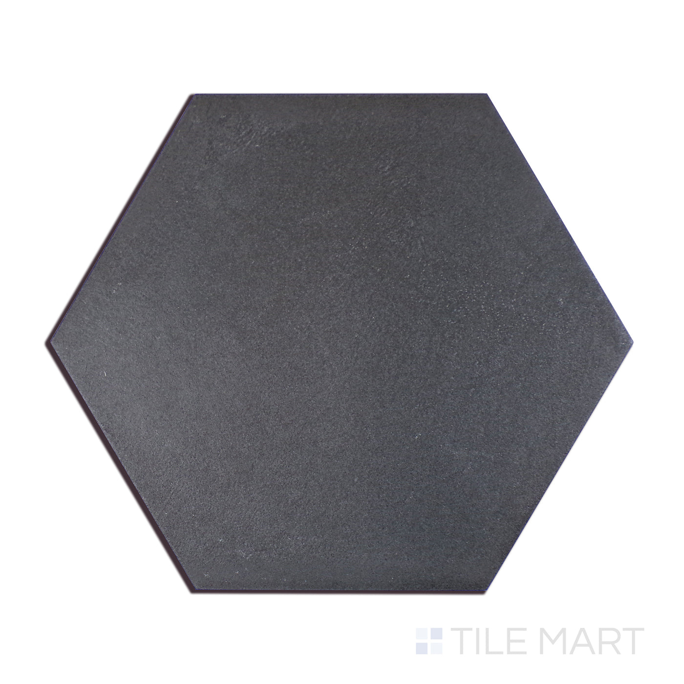 Allora Solid Color Glazed Porcelain Field Tile 8-1/2X10 Black Matte