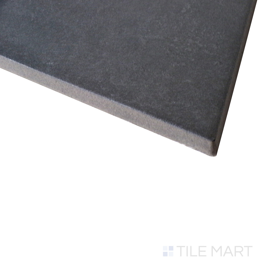 Allora Solid Color Glazed Porcelain Field Tile 7-3/8X12-3/4 Black Matte