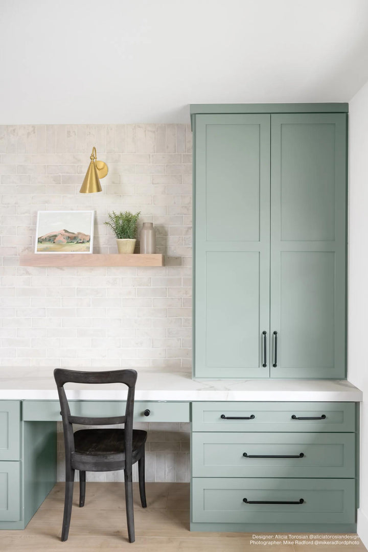 A muted gray brick with a matte surface delivers a raw and industrial charm, enhancing modern and rustic spaces with Avondale Early Gray 2x8 matte brick.