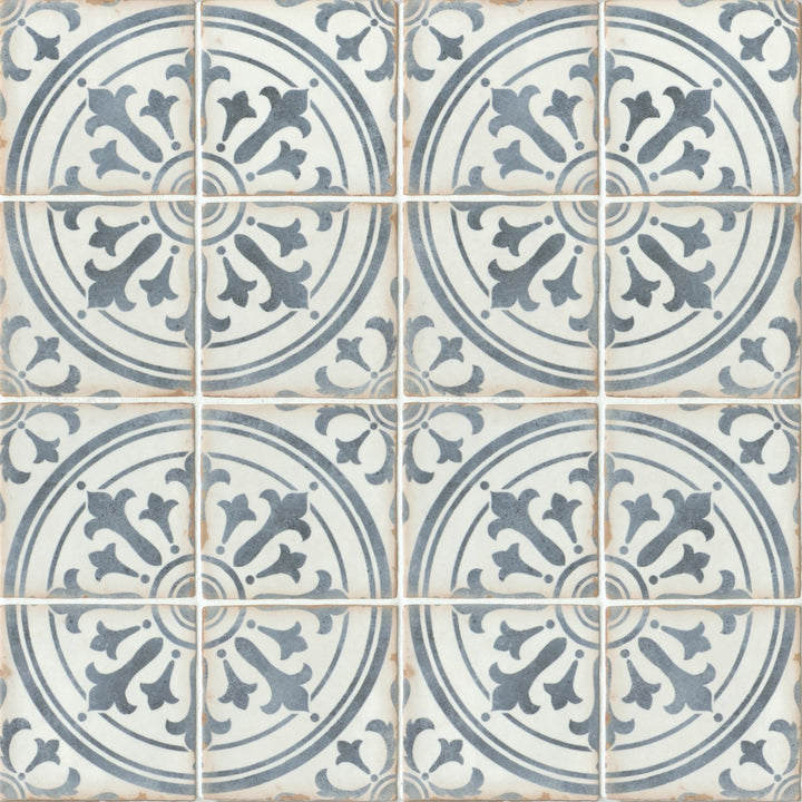 Casablanca Glazed Ceramic Field Tile 5X5 Ziane Matte