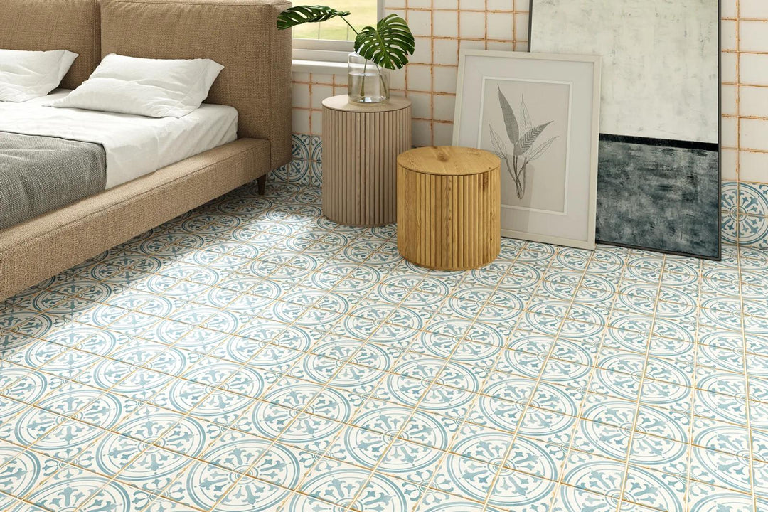 Casablanca Glazed Ceramic Field Tile 5X5 Ziane Matte