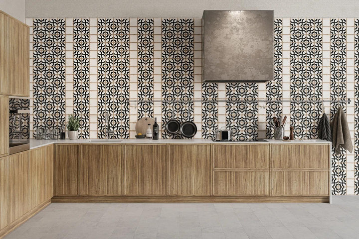 A bright and open interior showcasing Casablanca White 5X5 Matte Glazed Ceramic, perfect for achieving a fresh and modern aesthetic.