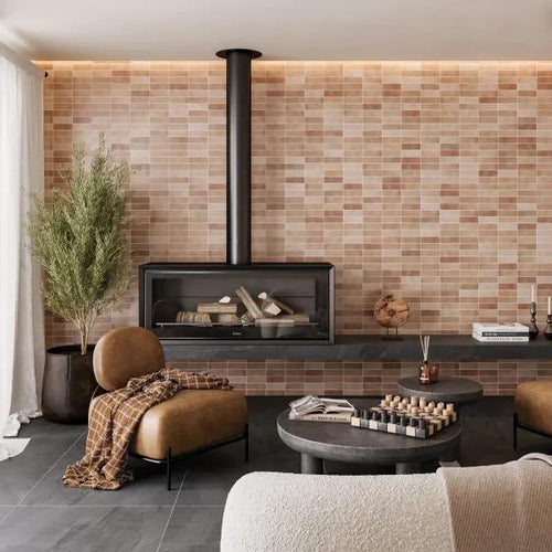 Celine Cotto 2X6 Matte Glazed Porcelain