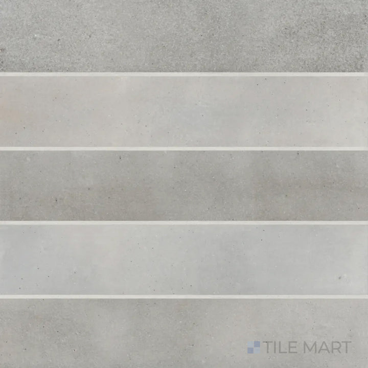 Celine Glazed Porcelain Field Tile 2.5X12 Greige Matte