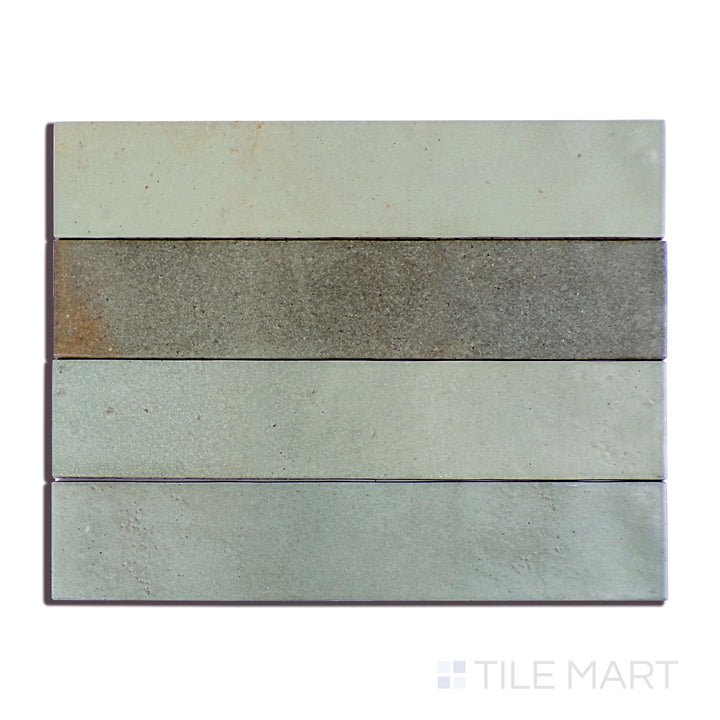 Celine Glazed Porcelain Field Tile 2.5X12 Sage Matte