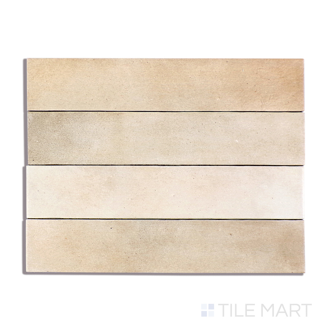 Celine Glazed Porcelain Field Tile 2.5X12 Taupe Matte