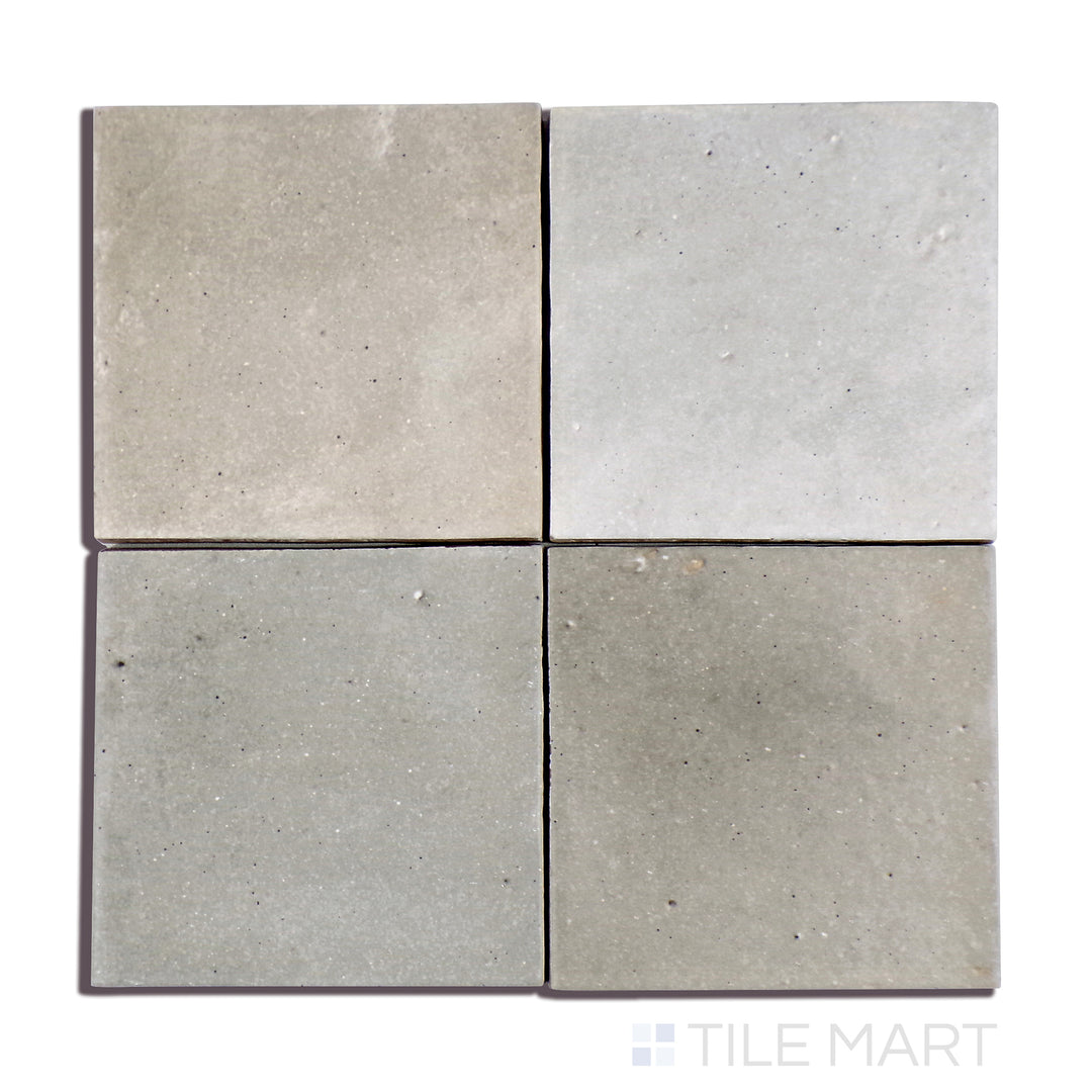 Celine Glazed Porcelain Field Tile 4X4 Greige Matte