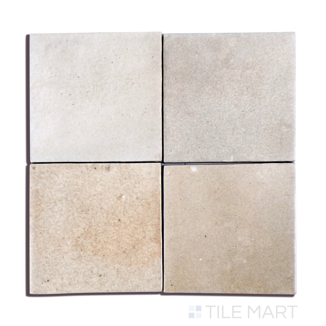 Celine Glazed Porcelain Field Tile 4X4 Taupe Matte