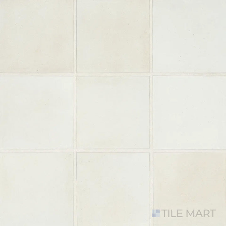 Celine Glazed Porcelain Field Tile 4X4 White Matte