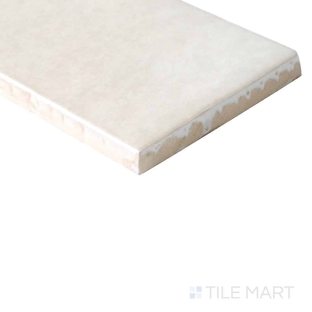 Cloe Glazed Ceramic Field Tile 2-1/2X8 Crème Gloss