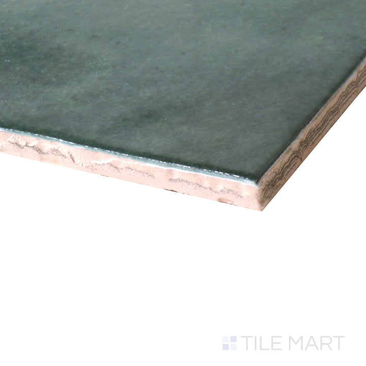 Cloe Glazed Ceramic Field Tile 5X5 Green Gloss