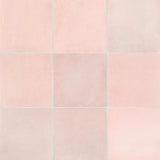 Cloe Pink 5X5 Gloss Glazed Ceramic Tile