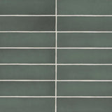 Makoto Midori Green 2.5X10 Matte Ceramic Subway Tile