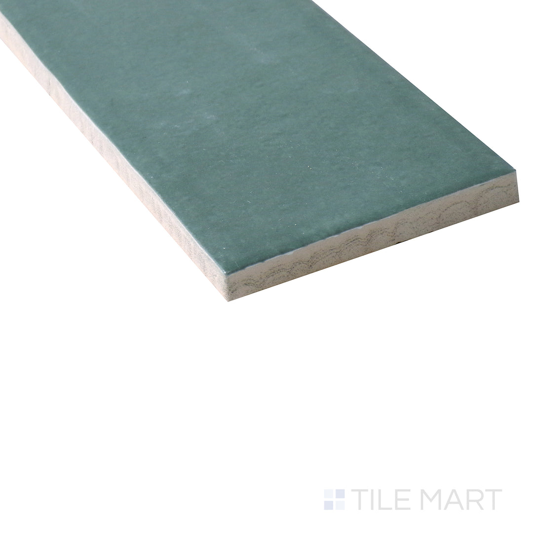 Makoto Ceramic Field Tile 2.5X10 Midori Green Matte