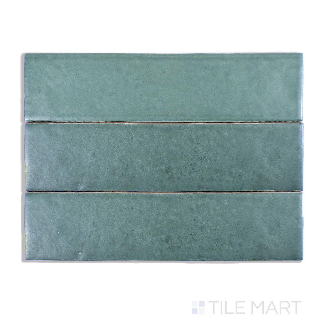 Makoto Ceramic Field Tile 2.5X10 Midori Green Matte