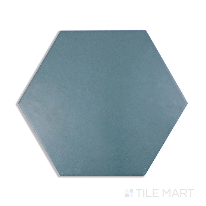 Makoto Porcelain Field Tile 10X11-1/2 Arashi Blue Matte