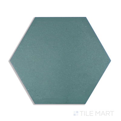 Makoto Porcelain Field Tile 10X11-1/2 Midori Green Matte