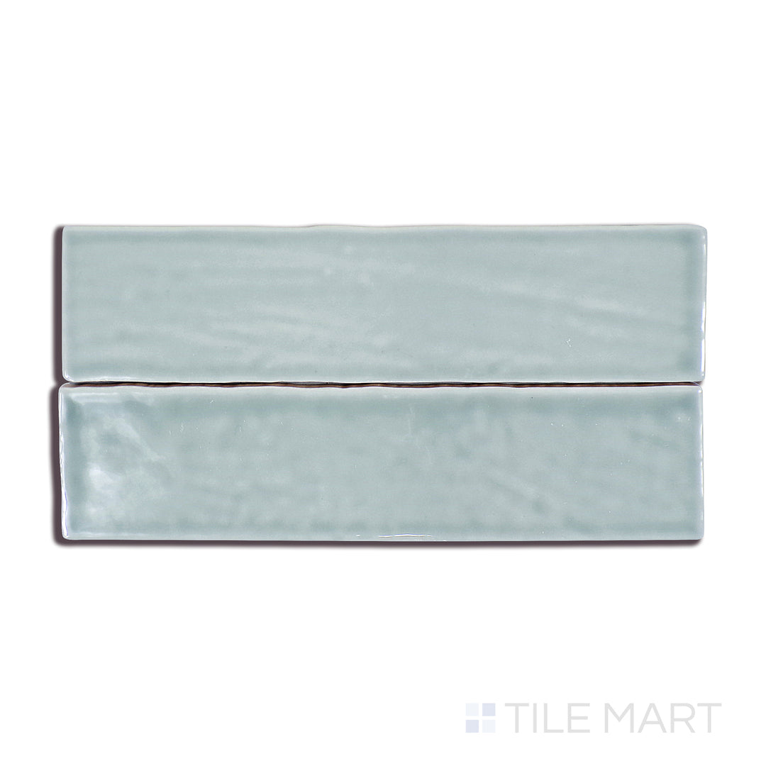 Marin Glazed Ceramic Field Tile 2.5X10 Aloe Green Gloss