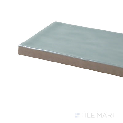 Marin Glazed Ceramic Field Tile 2.5X10 Aloe Green Gloss