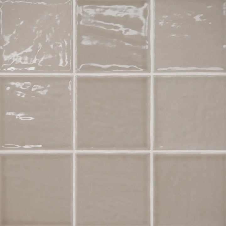 Marin Glazed Ceramic Field Tile 4X4 Coastal Cliff Gloss