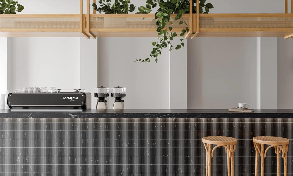 A refined touch for any space, Monet Oriental White honed marble mosaic brings understated luxury with its delicate veining and smooth finish.