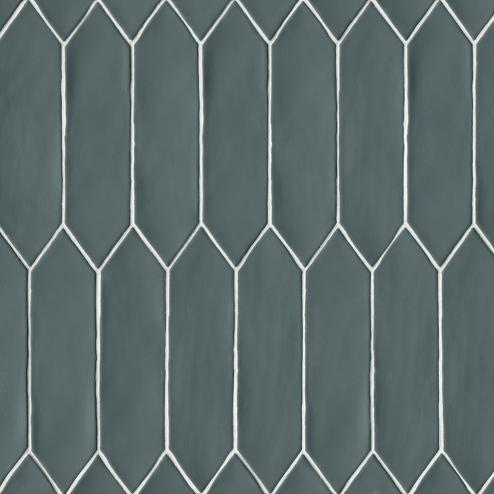 Reine Glazed Ceramic Field Tile 3X12 Gentleman'S Grey Matte