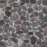 Waterbrook Rosso Levanto Sliced Pebble Natural Stone Mosaic