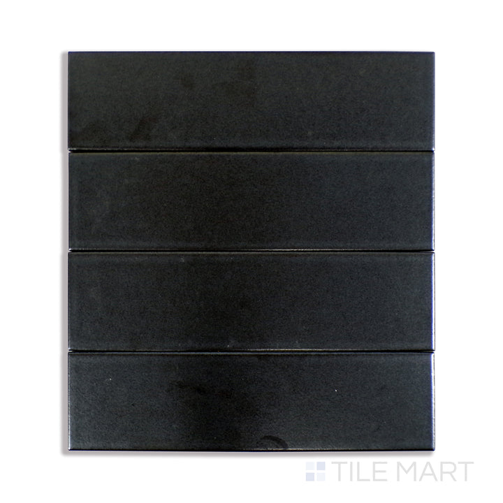 A macro shot of Zenia Gravity 2.5X9 Matte Glazed Porcelain tile emphasizes its muted grey tones and velvety matte finish, adding depth and modern sophistication.