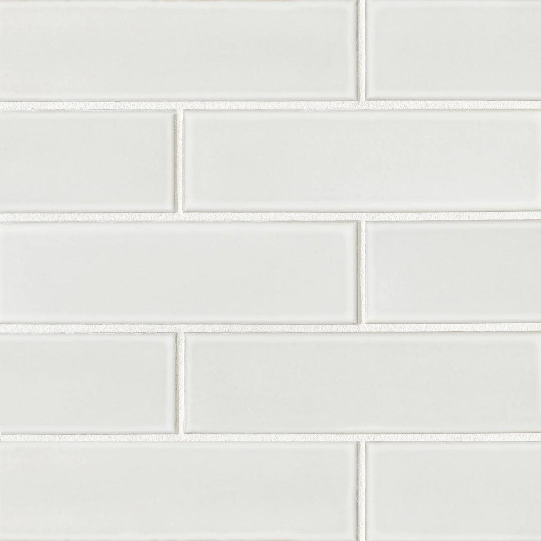 Aerial view of Zenia Moon 2.5X9 Matte Glazed Porcelain, highlighting soft, lunar-inspired hues with a delicate matte glaze for a serene ambiance.