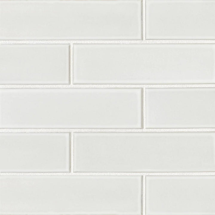 Aerial view of Zenia Moon 2.5X9 Matte Glazed Porcelain, highlighting soft, lunar-inspired hues with a delicate matte glaze for a serene ambiance.