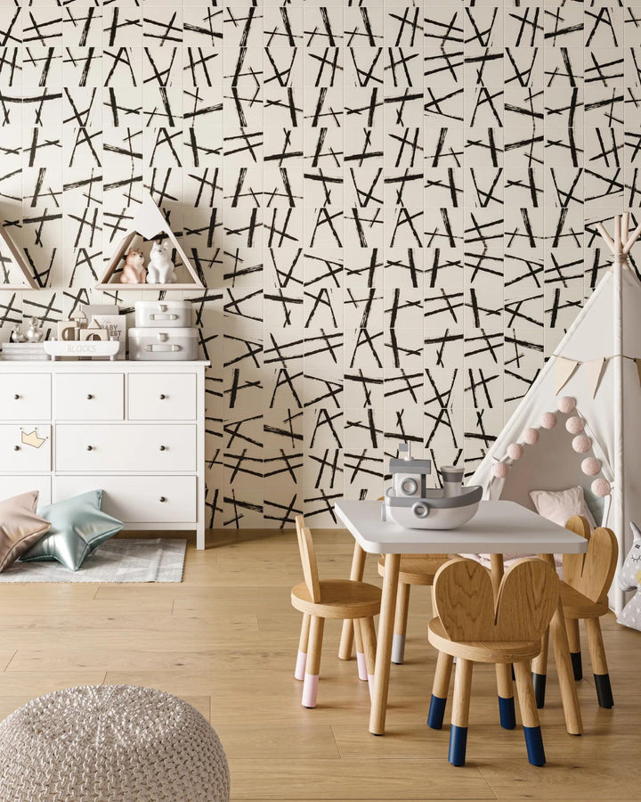 Curved elegance meets bold geometry in Rothko Half Circle 9X9 matte glazed ceramic, adding visual intrigue to any space.