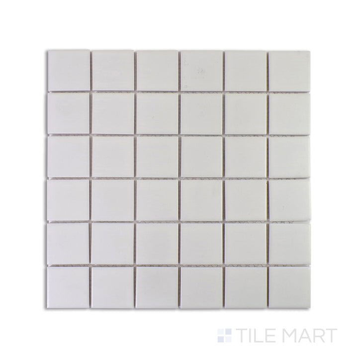 Marin 2X2 Square Pearl White Matte