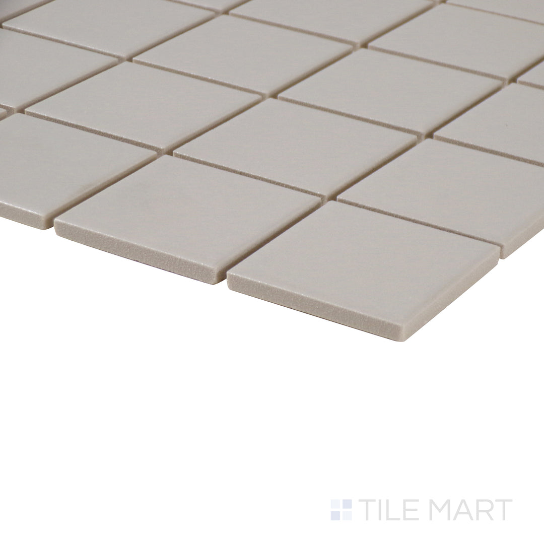 Marin 2X2 Square Pebble Gray Matte