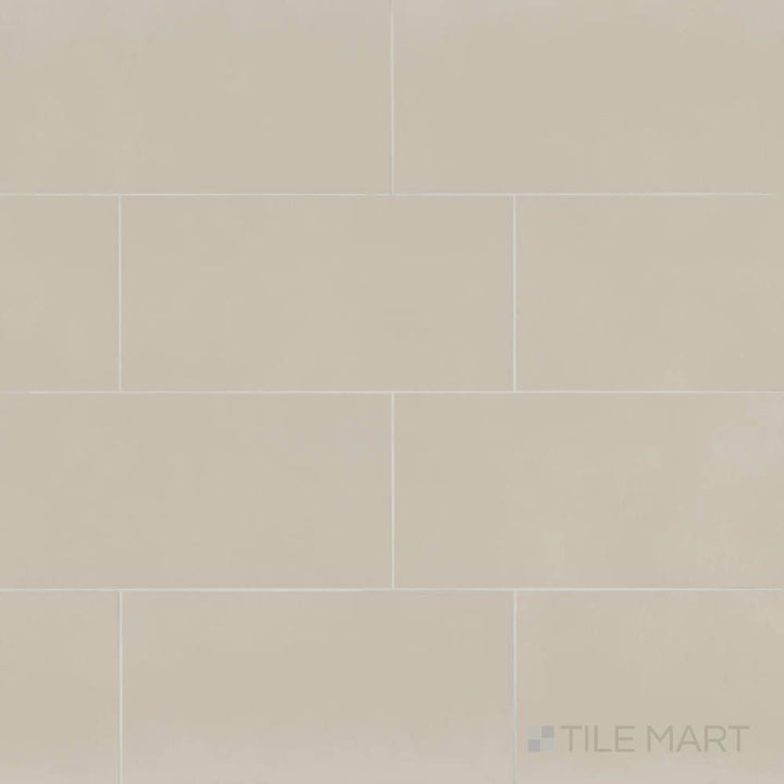 Sahara Grey 12x24 matte porcelain tile overview showcasing modern grey tones with understated stone veining.